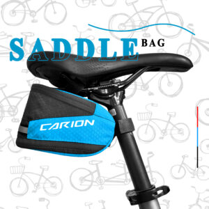 RideComfort : Tas saddle Biru Sepeda Multifungsi