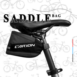 RideComfort : Tas saddle Hitam Sepeda Multifungsi